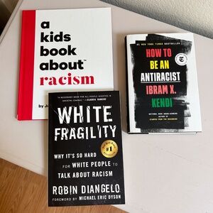Bestseller anti-racism book bundle Ibram X. Kendi, Robin Diangelo, Jelani Memory